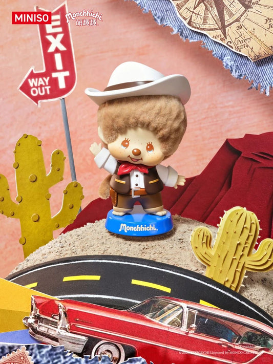 MINISO X Monchhichi Global Tour Stamp Blind Box Series