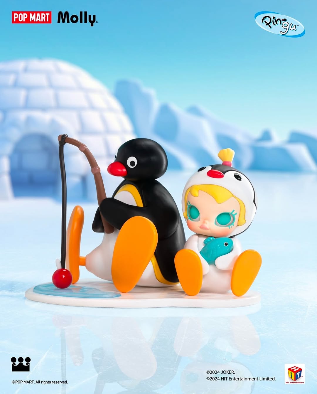 Baby Molly × PINGU Fishing Time Figure