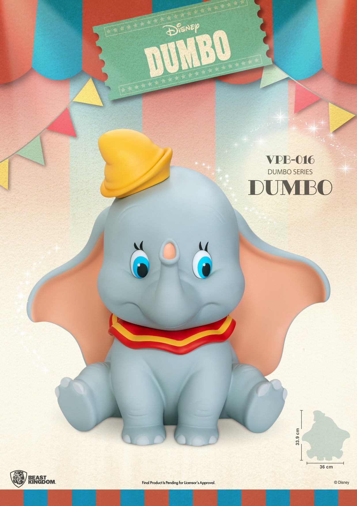VPB-016 DUMBO SERIES PIGGY BANK DUMBO