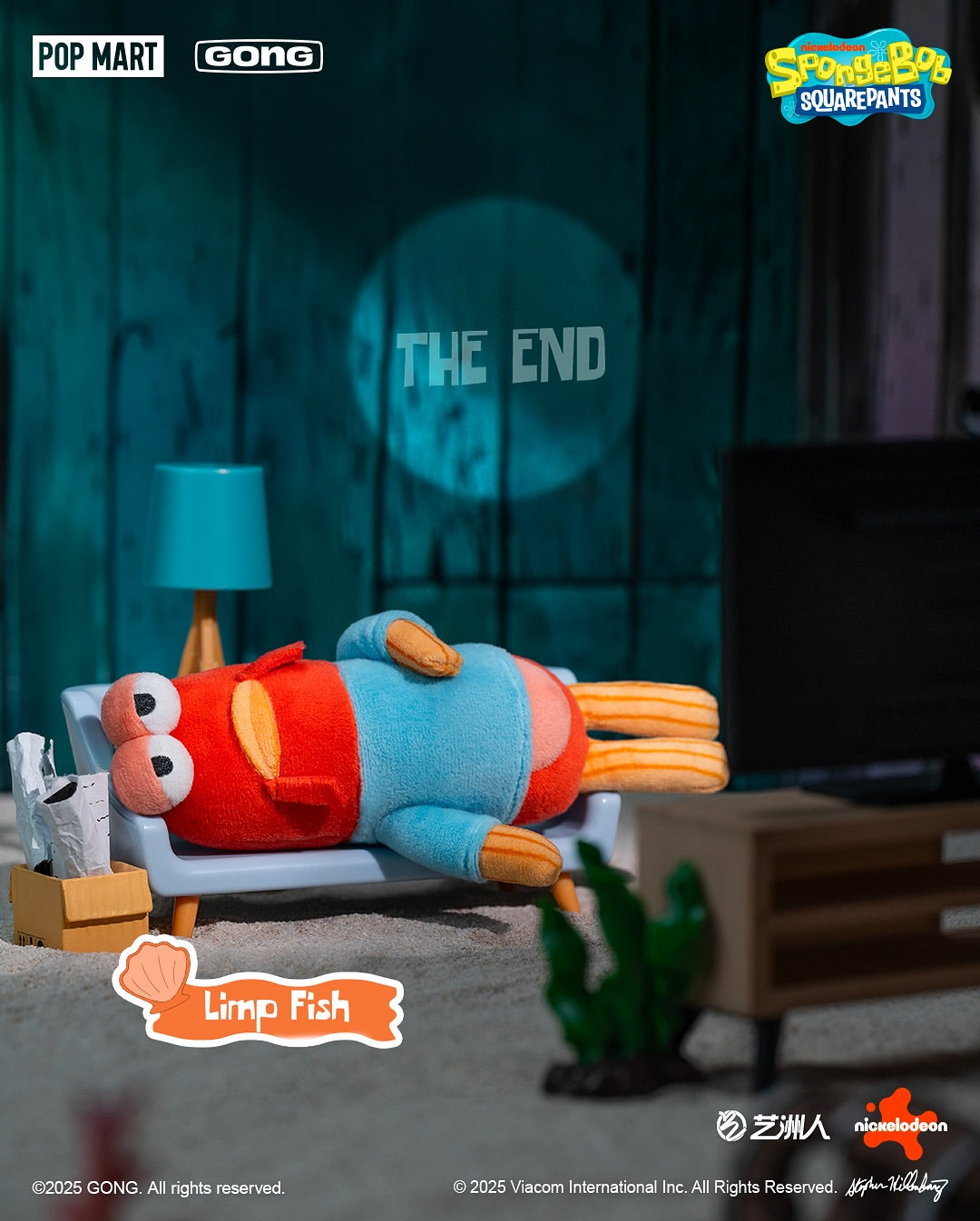 Bikini Bottom Residents Plush Blind Box Series