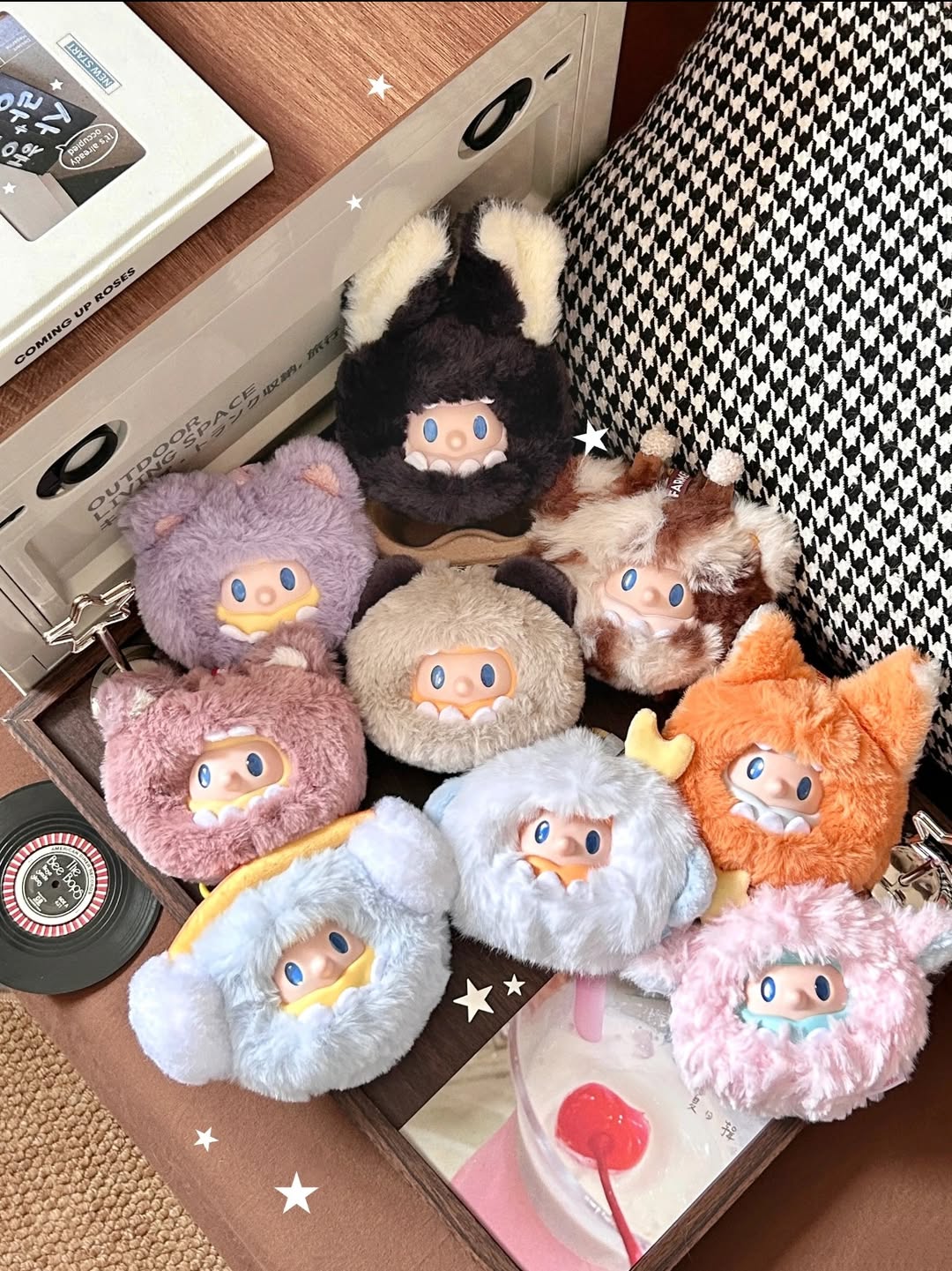 FINDING UNICORN FARMER BOB MINI Night Monsters Series Plush Dolls