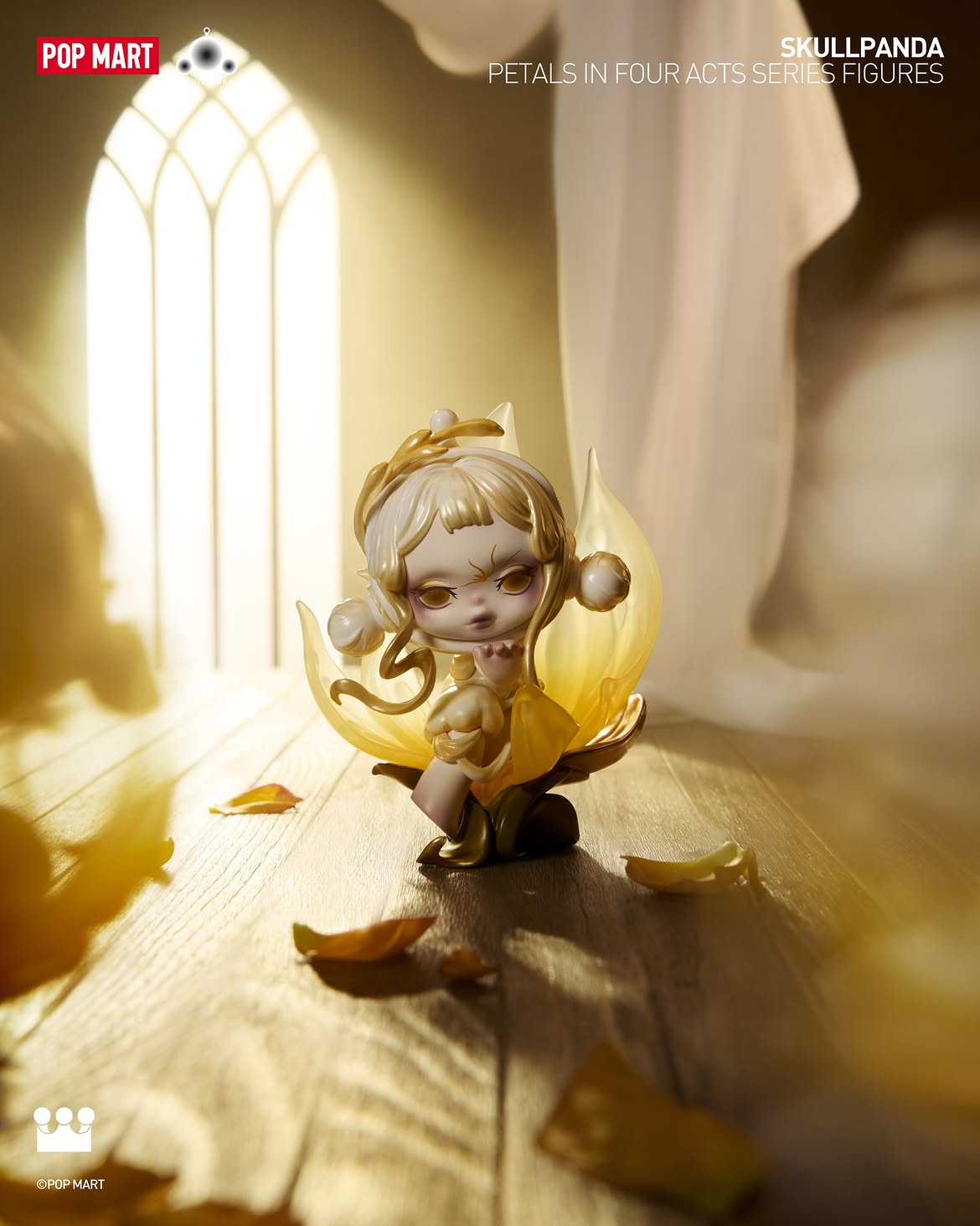 SKULLPANDA Petals In Four Acts Series Figures
