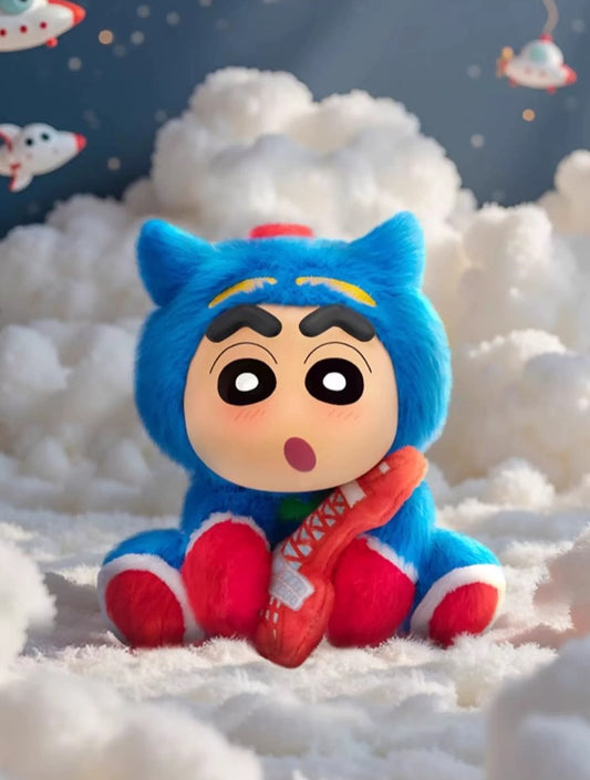 Crayon Shin-chan Sitting Party Plush Charm Blind Box Series