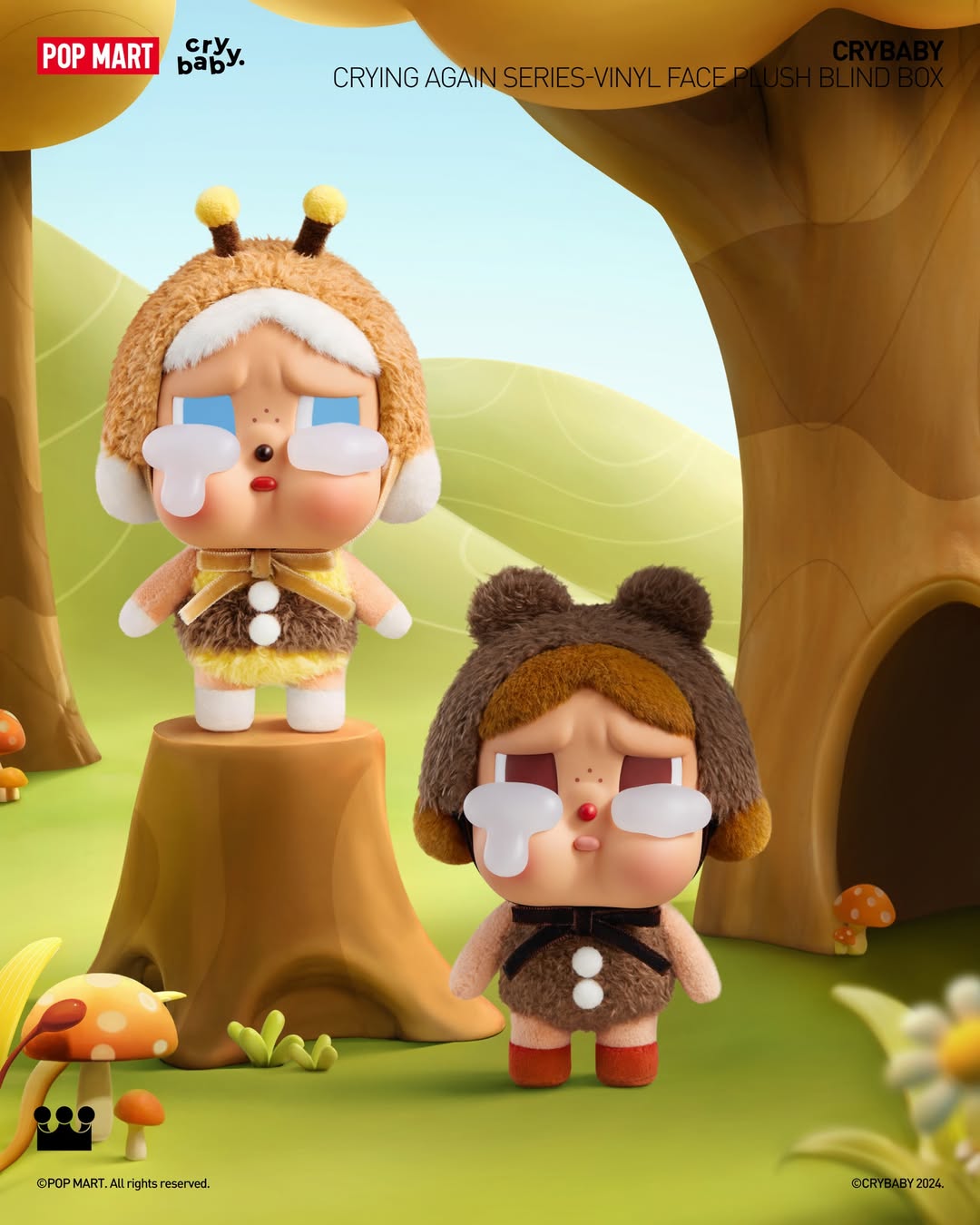 Crybaby Crying Again Plush Blind Box Series