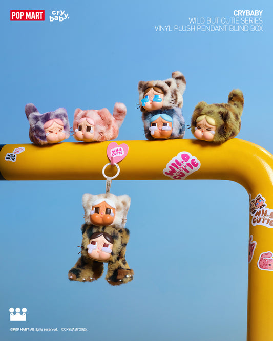 CRYBABY Wild But Cutie Series Vinyl Plush Pendant Blind Box Series