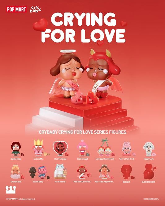 CRYBABY Crying For Love Series Figures