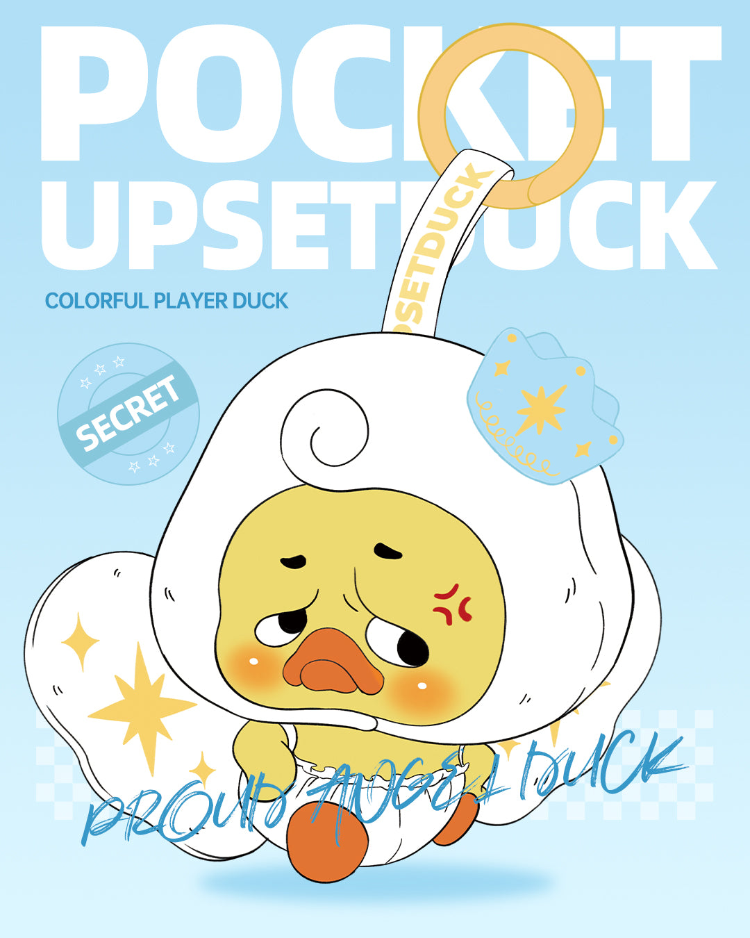 Upset Duck Colourful Player Blind Box Series