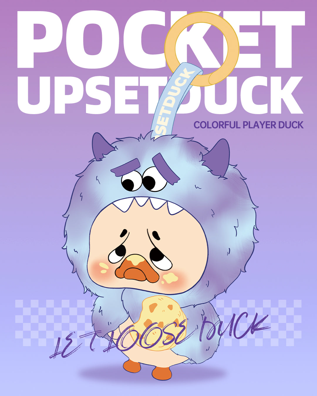 Upset Duck Colourful Player Blind Box Series