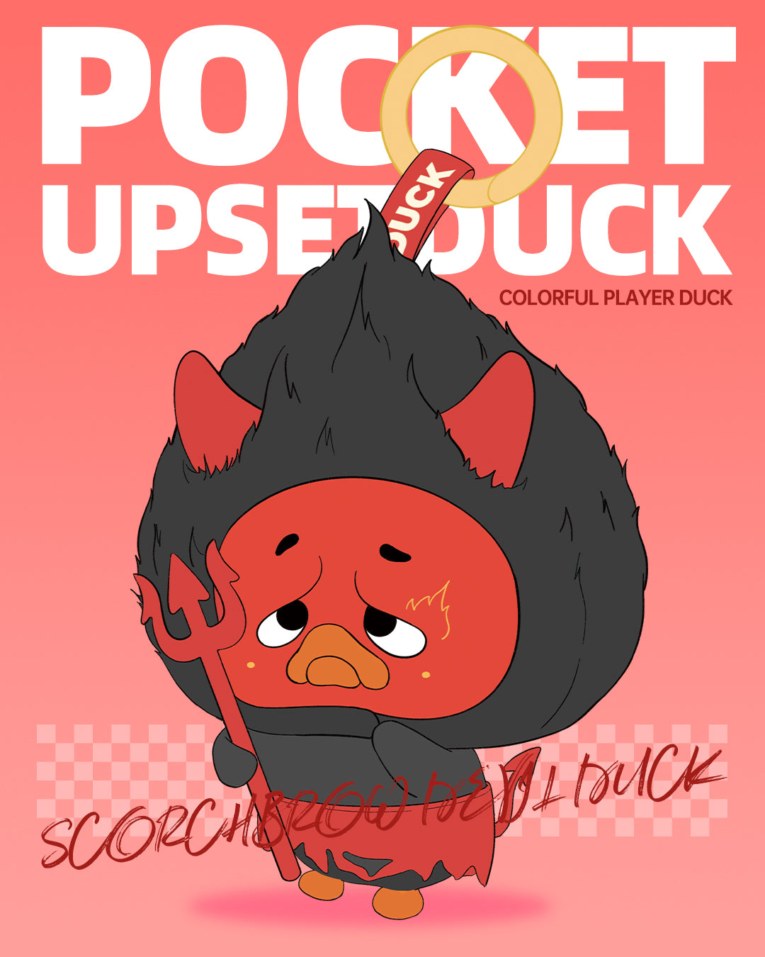 Upset Duck Colourful Player Blind Box Series