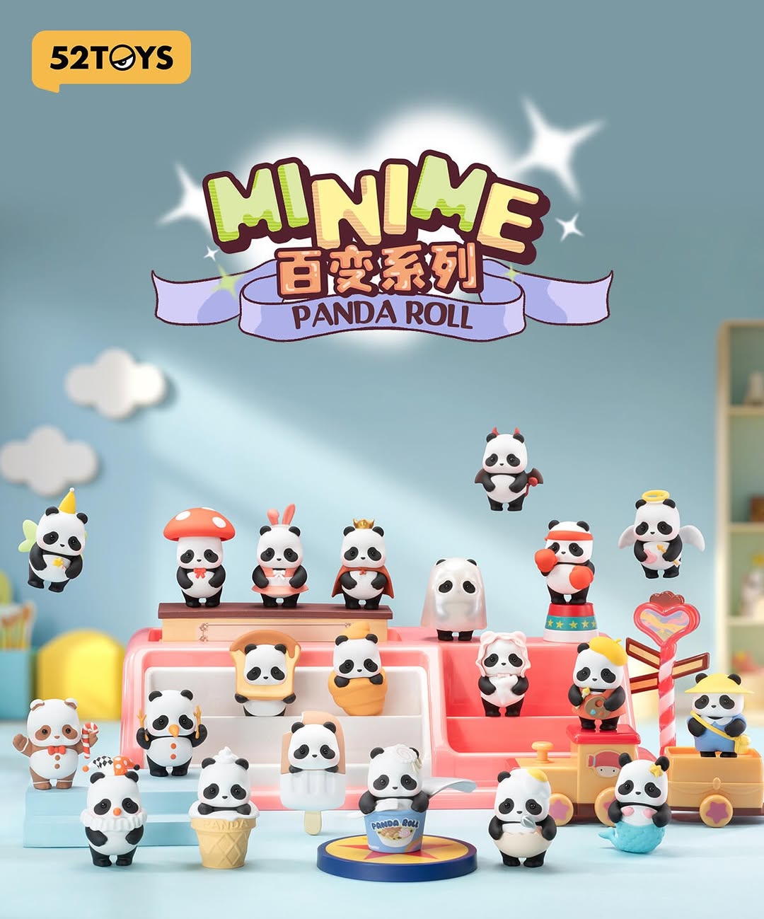 Panda Roll Minime Dress-Up Series