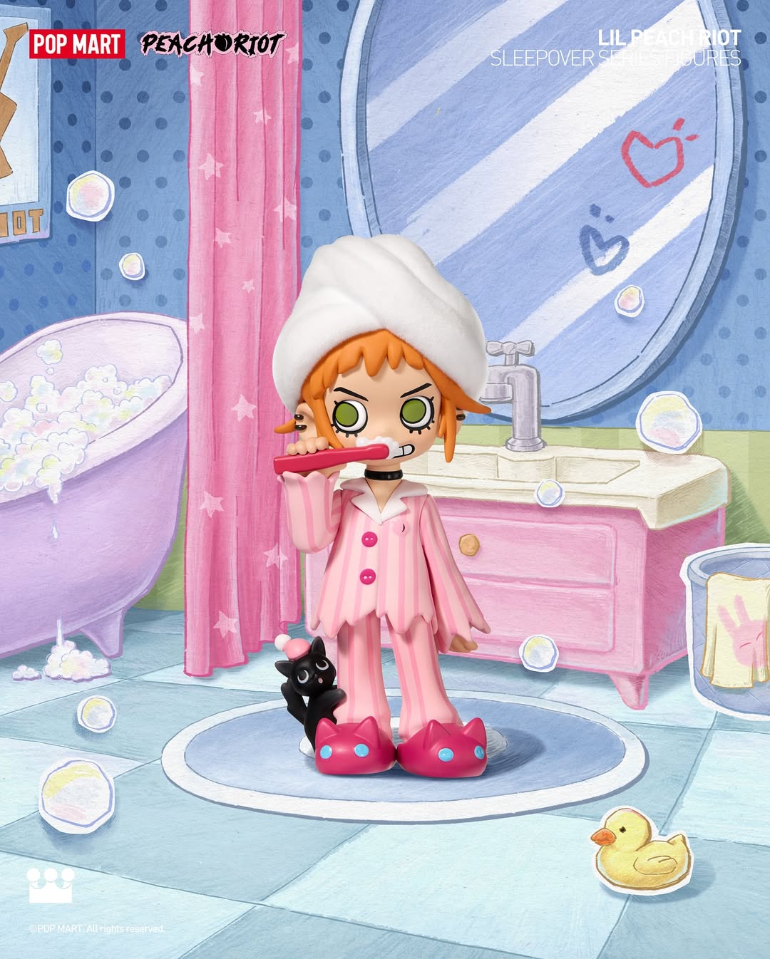 Lil Peach Riot: Sleepover Series Figures