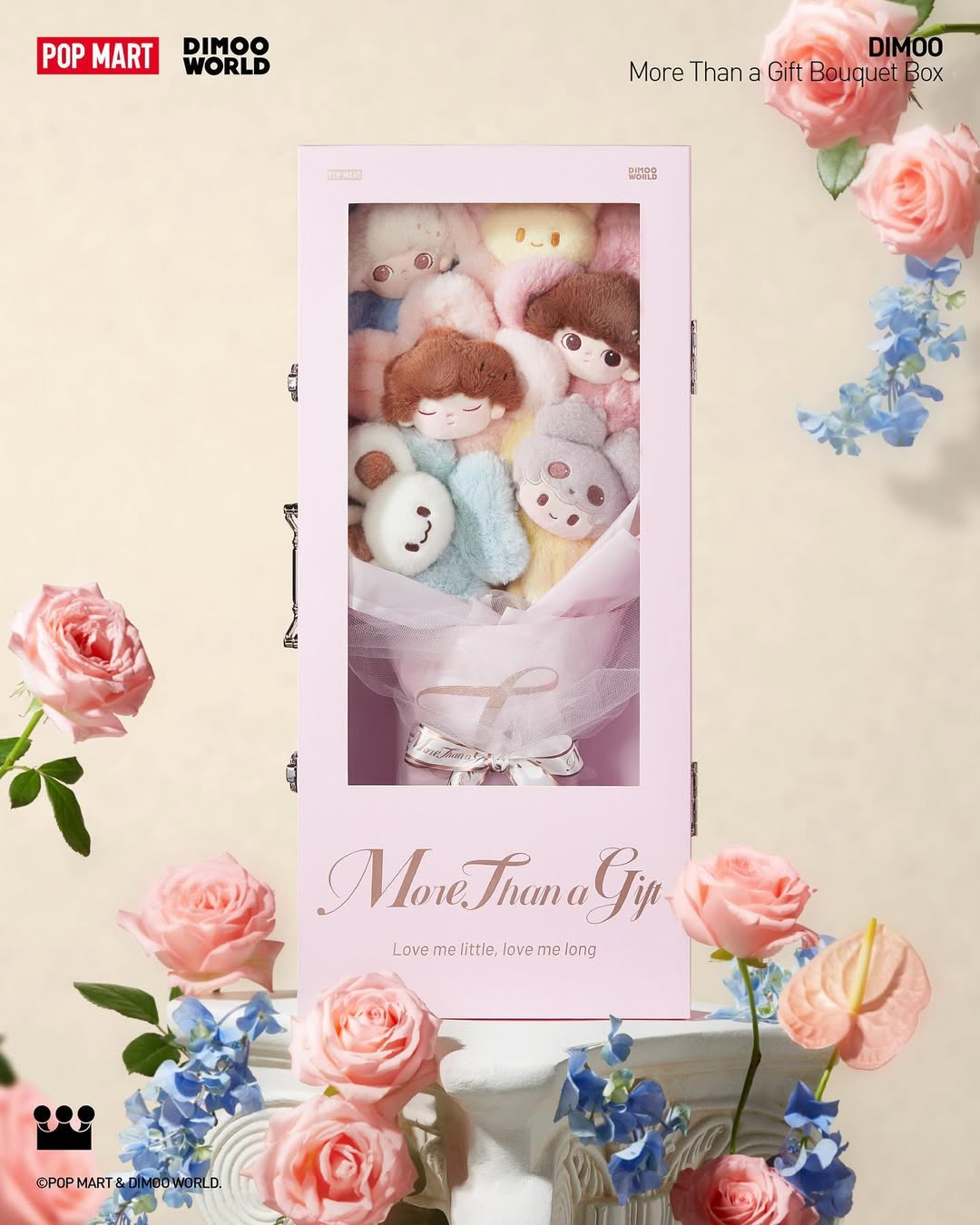 DIMOO More Than a Gift Bouquet Box – WonderPort Collectibles