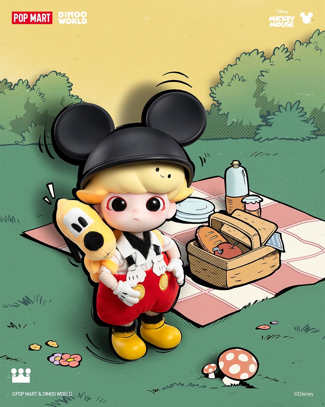 DIMOO MICKEY 1/8 Action Figure – WonderPort Collectibles