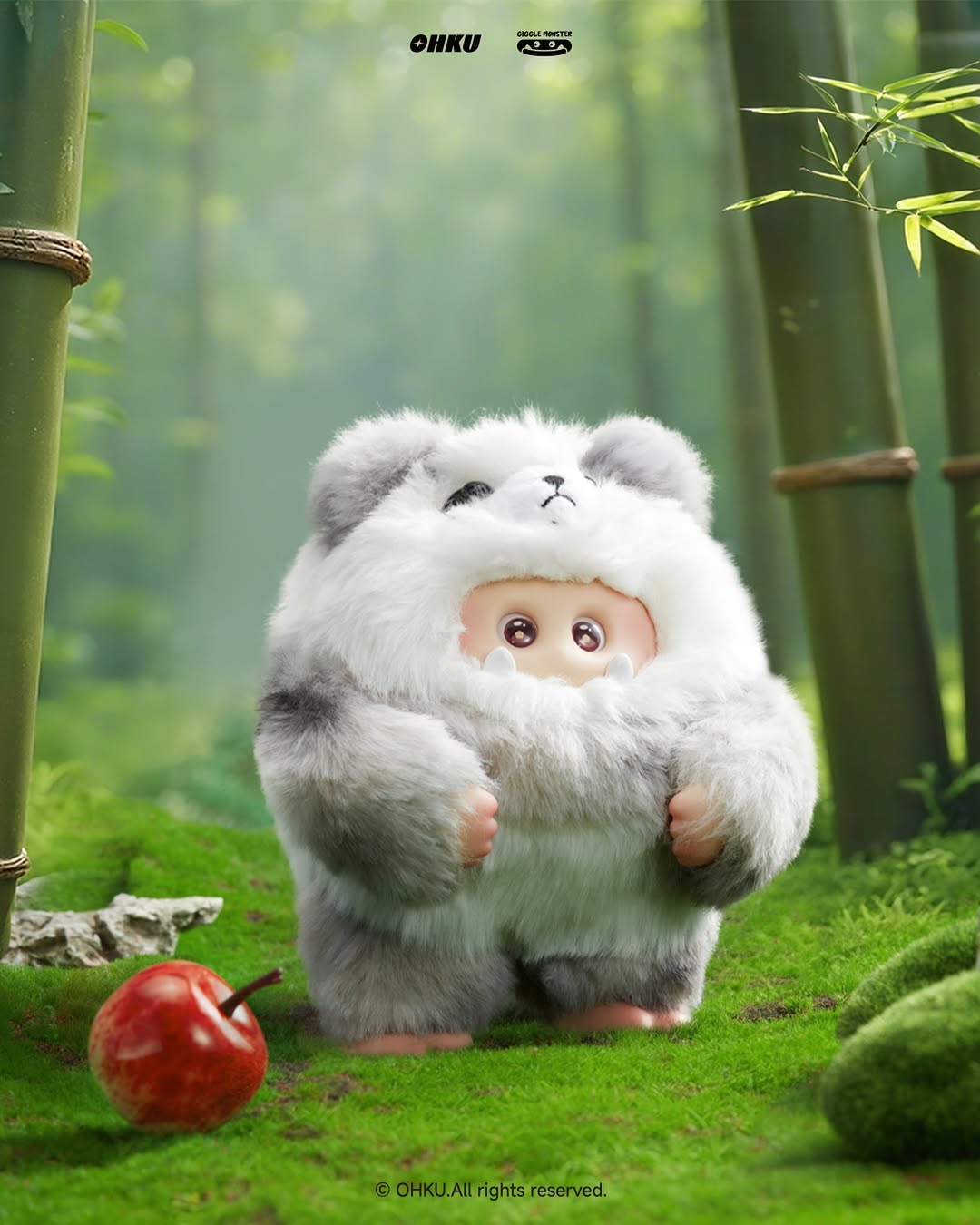 GIGGLE MONSTER Furry Forest Vinyl Plush Series