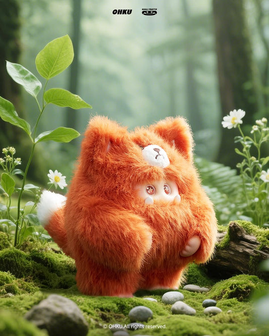 GIGGLE MONSTER Furry Forest Vinyl Plush Series