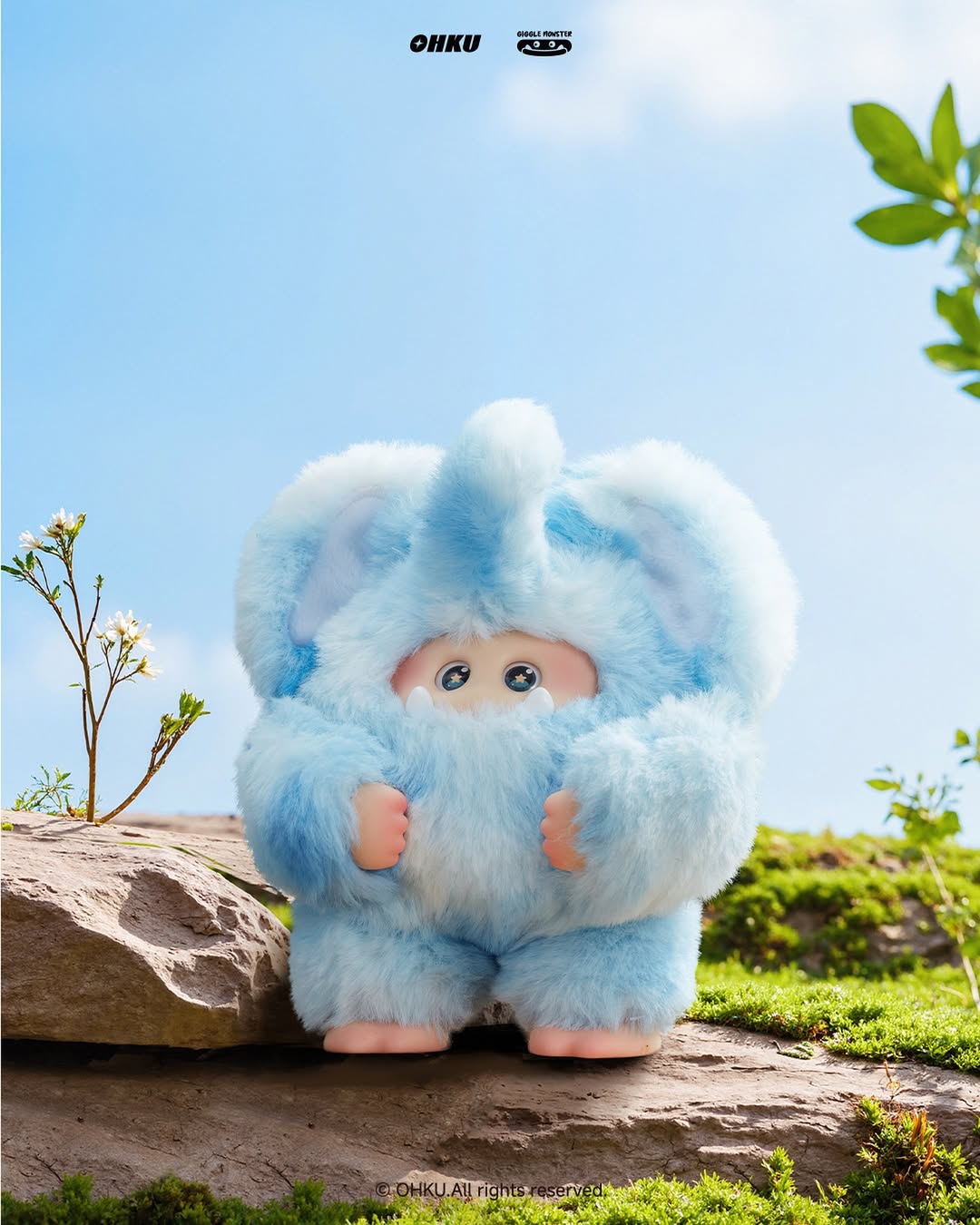 GIGGLE MONSTER Furry Forest Vinyl Plush Series