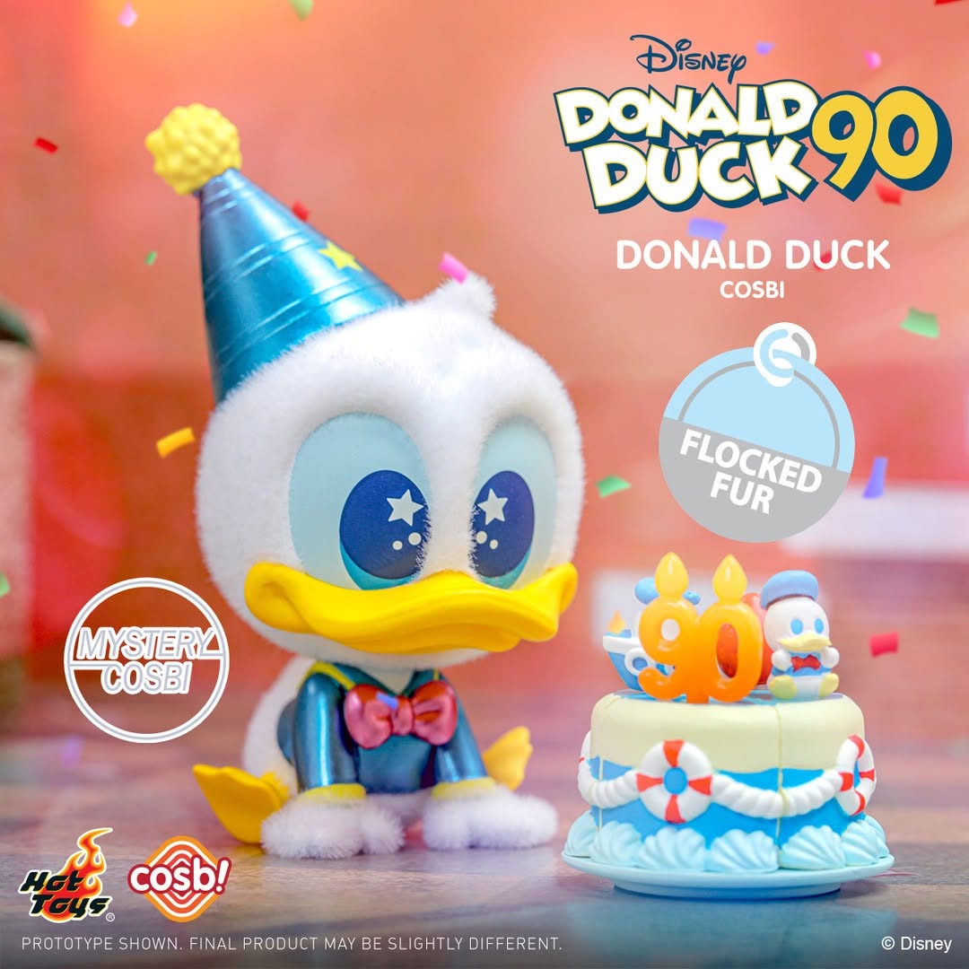 Hot Toys x COSBI Donald Duck 90th Anniversary Birthday Party Blind Box Series