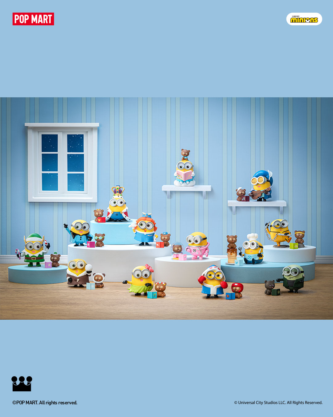 Minions BOB and TIM bedtime fantasy story series figures