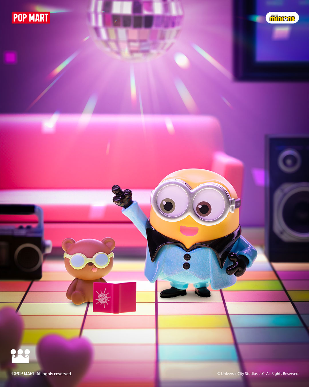 Minions BOB and TIM bedtime fantasy story series figures