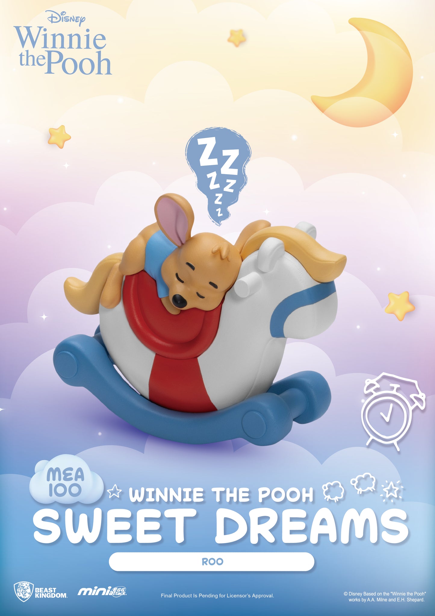 MEA-100 Winnie the Pooh sweet dreams Blind box set (6 Pcs)