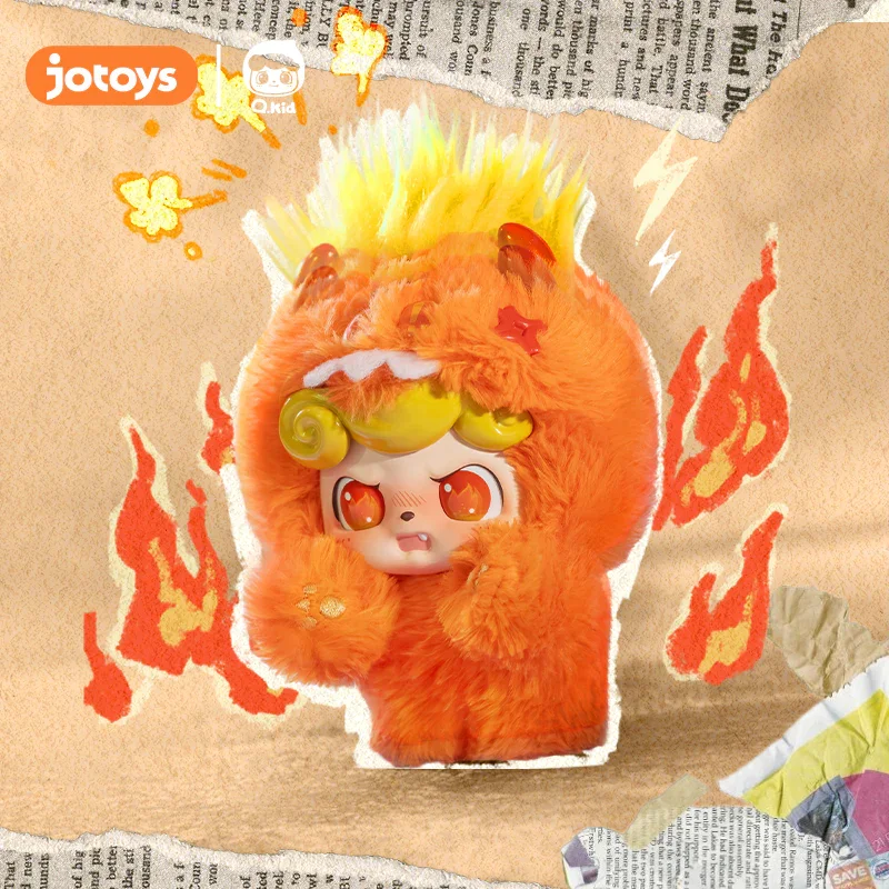 Q.Kid Emotional Hairy Monster Plush Blind Box Series