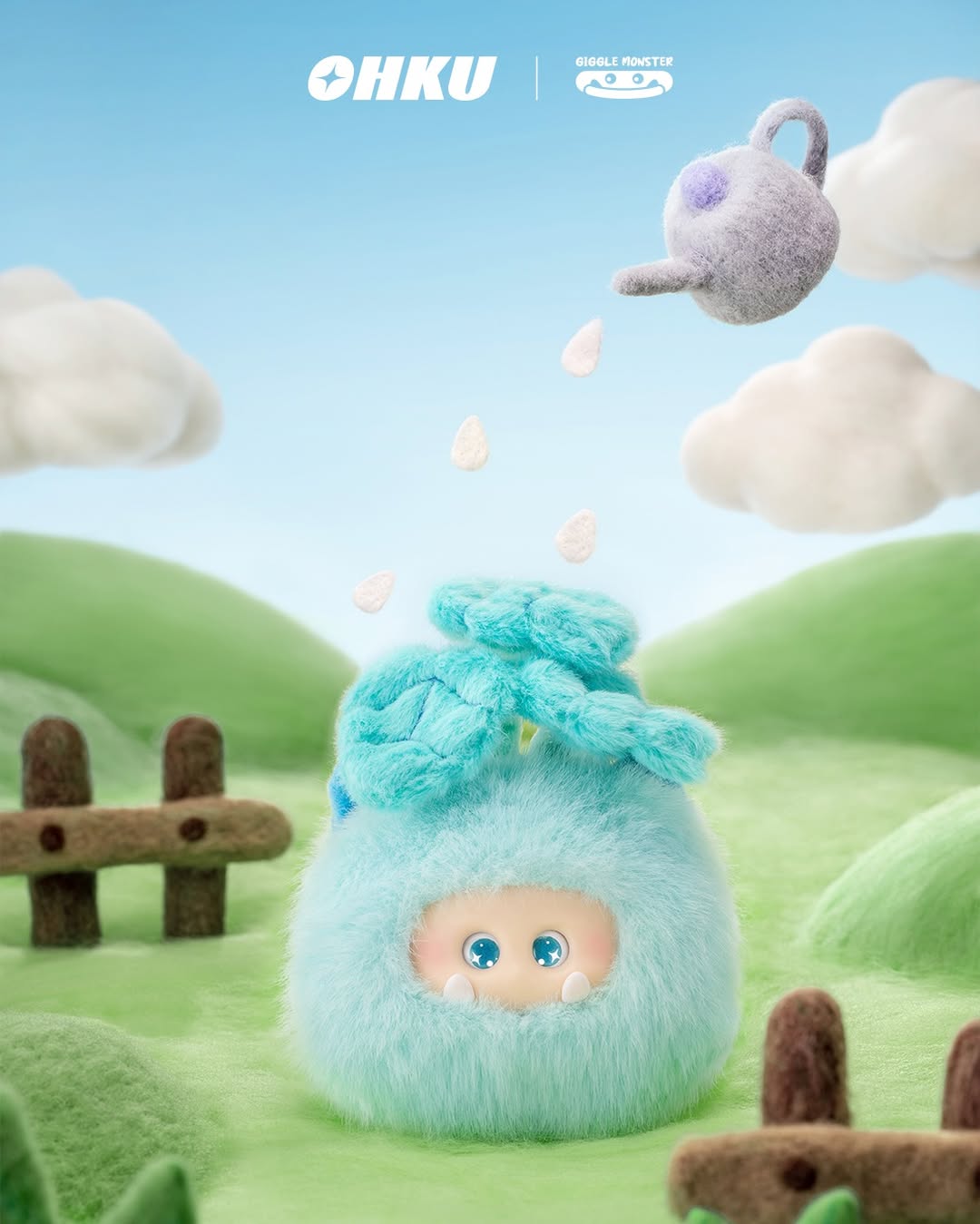 GIGGLE MONSTER Sprout Story Vinyl Plush Series