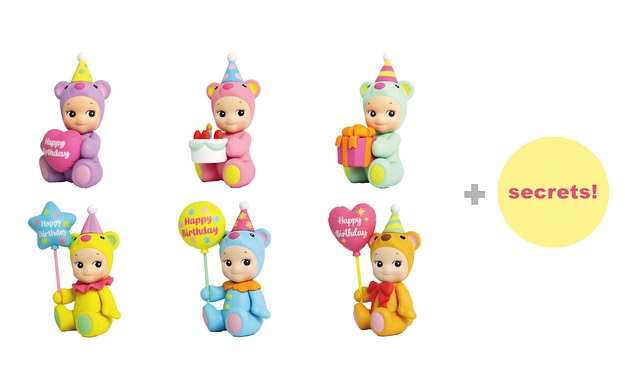Sonny Angel Birthday Gift Bear Series
