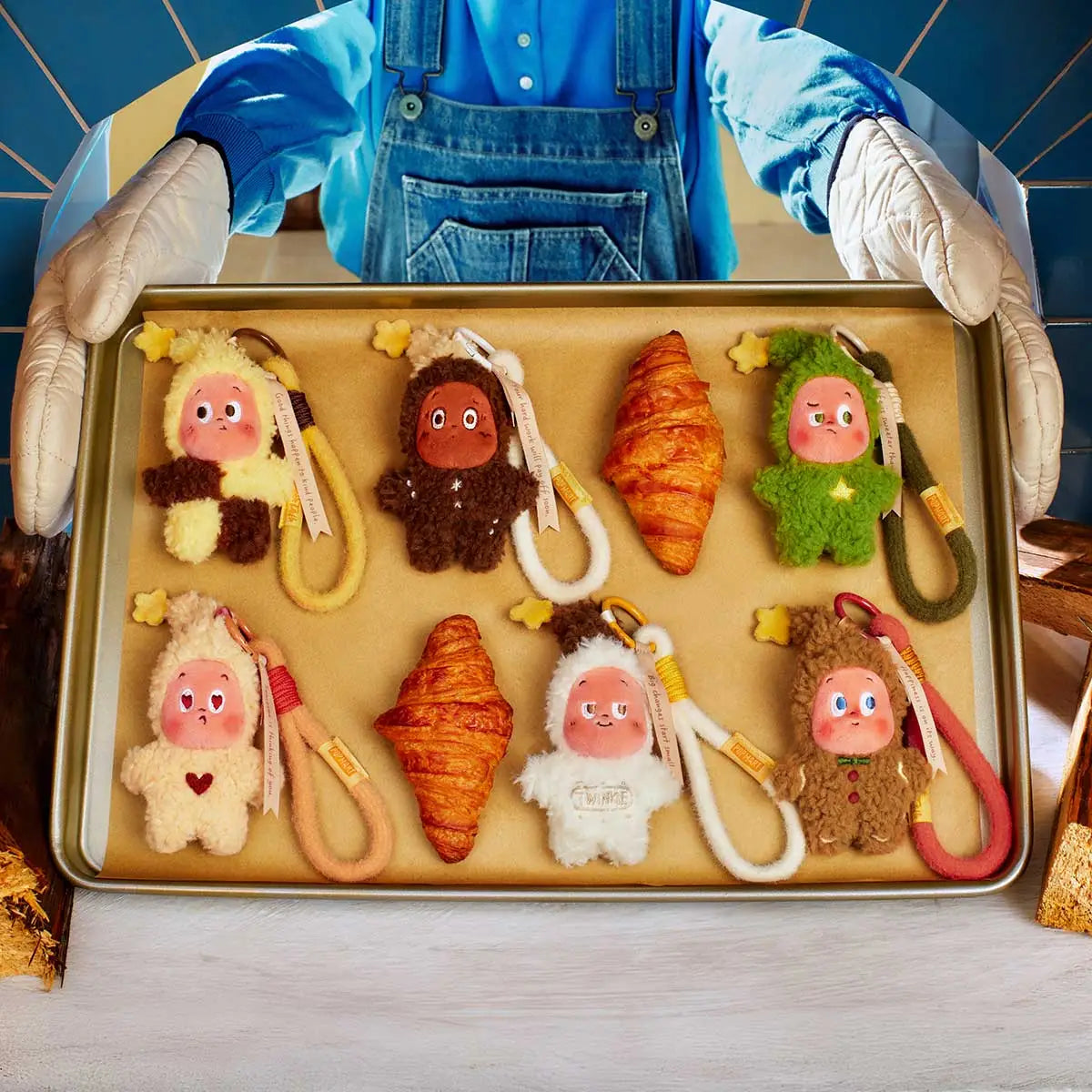 Twinkle Twinkle Savor the Moment Fresh-Baked Mini Cookies Plush Pendant Blind Box Series