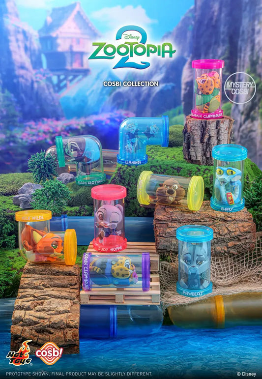Hot Toys x COSBI Zootopia 2 Water Slider Blind Box Series