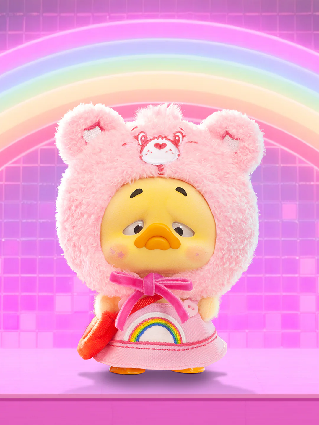 Upset Duck X Care Bears Neon Sweetheart Duck Blind Box Series