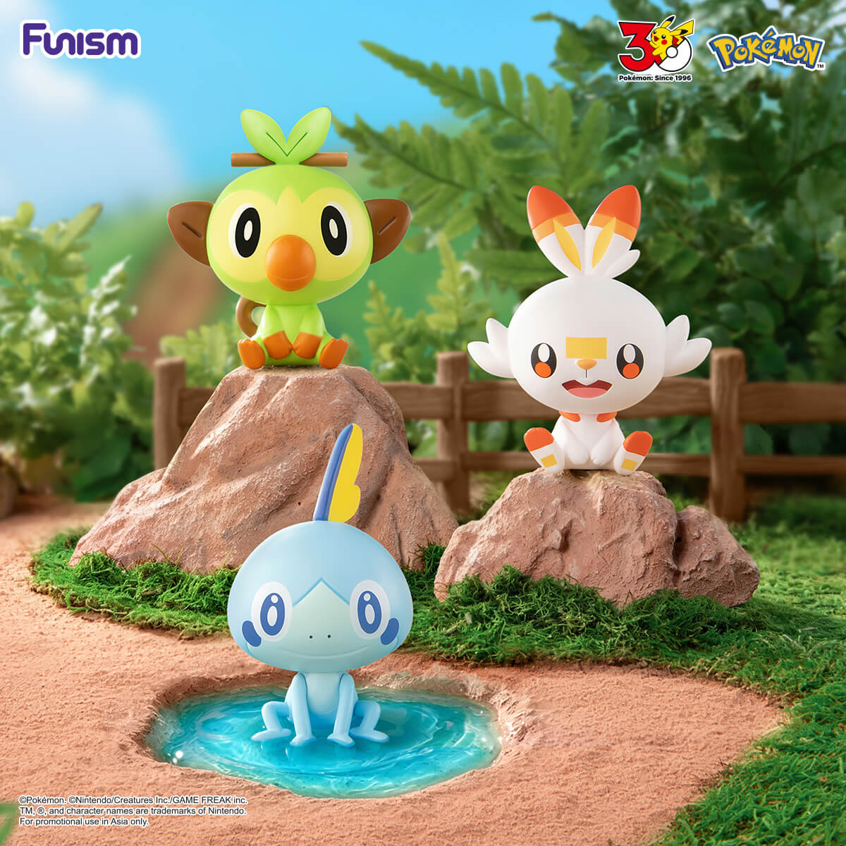 Pokémon: Little Adventures First Partner Series Figures