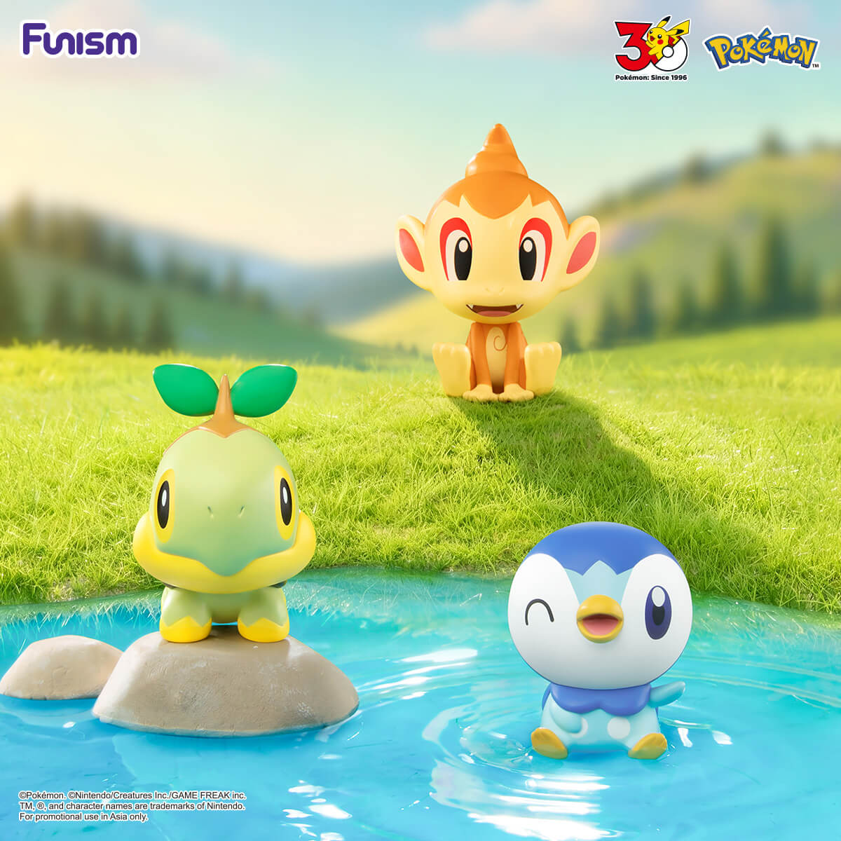 Pokémon: Little Adventures First Partner Series Figures