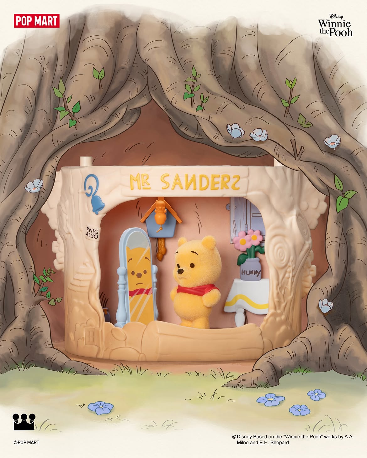 Winnie-The-Pooh Treehouse Theatre Series Figure Blind Box