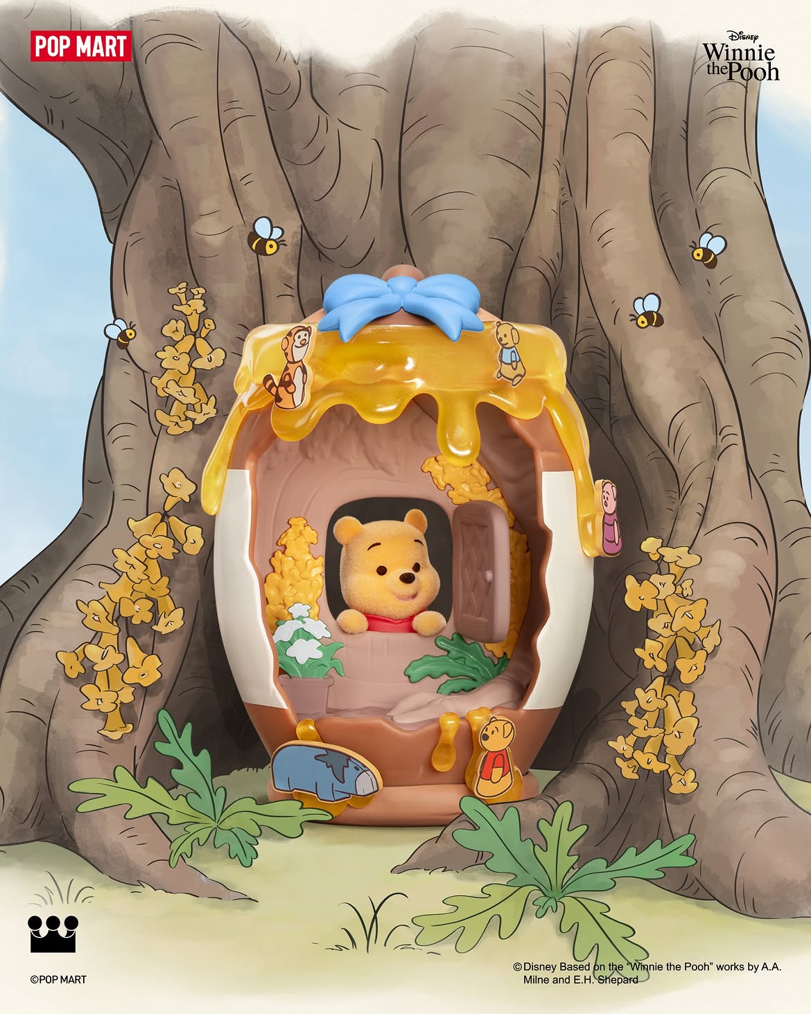 Winnie-The-Pooh Treehouse Theatre Series Figure Blind Box