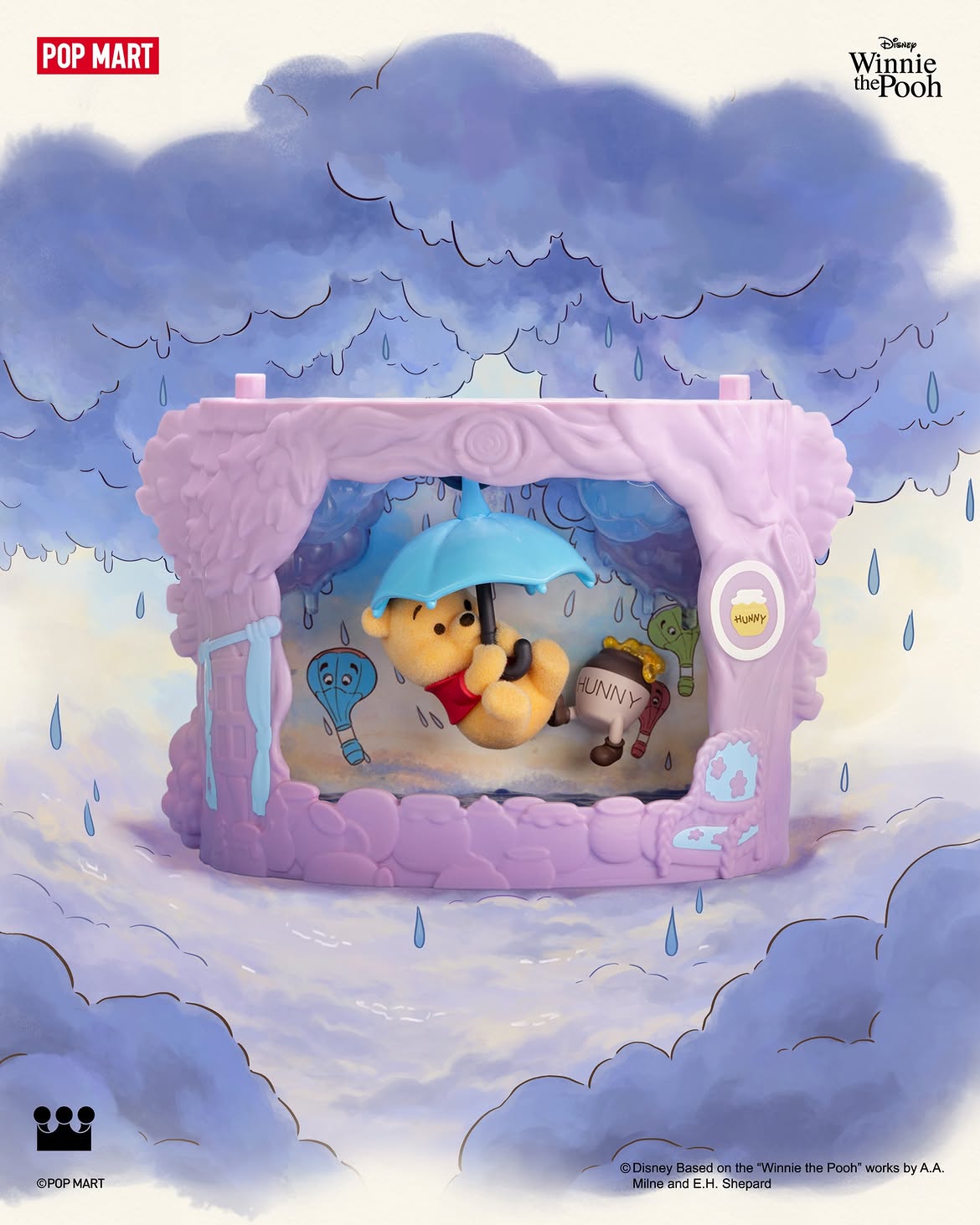 Winnie-The-Pooh Treehouse Theatre Series Figure Blind Box