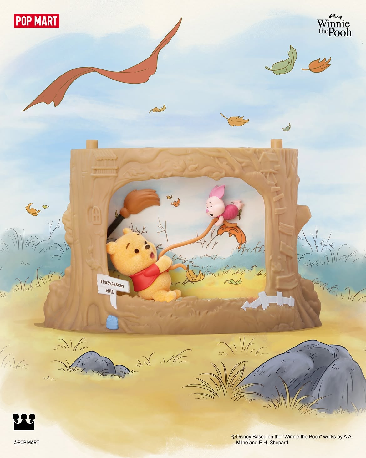 Winnie-The-Pooh Treehouse Theatre Series Figure Blind Box