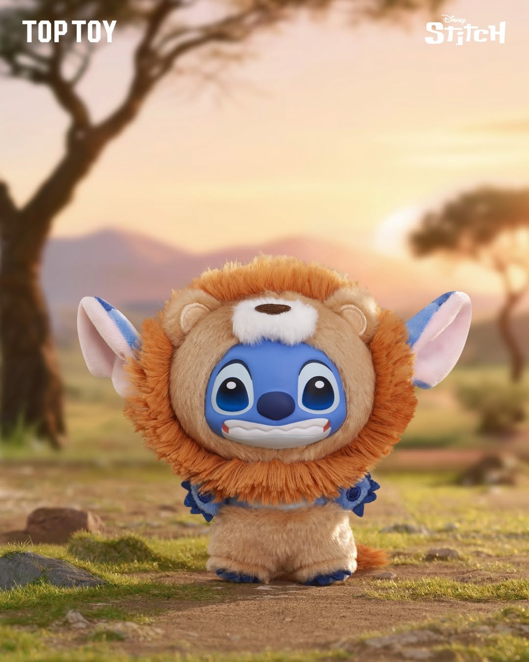 Disney Stitch Wild Animal Vinyl Plush Blind Box Series