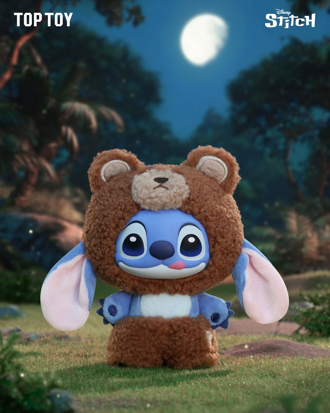 Disney Stitch Wild Animal Vinyl Plush Blind Box Series
