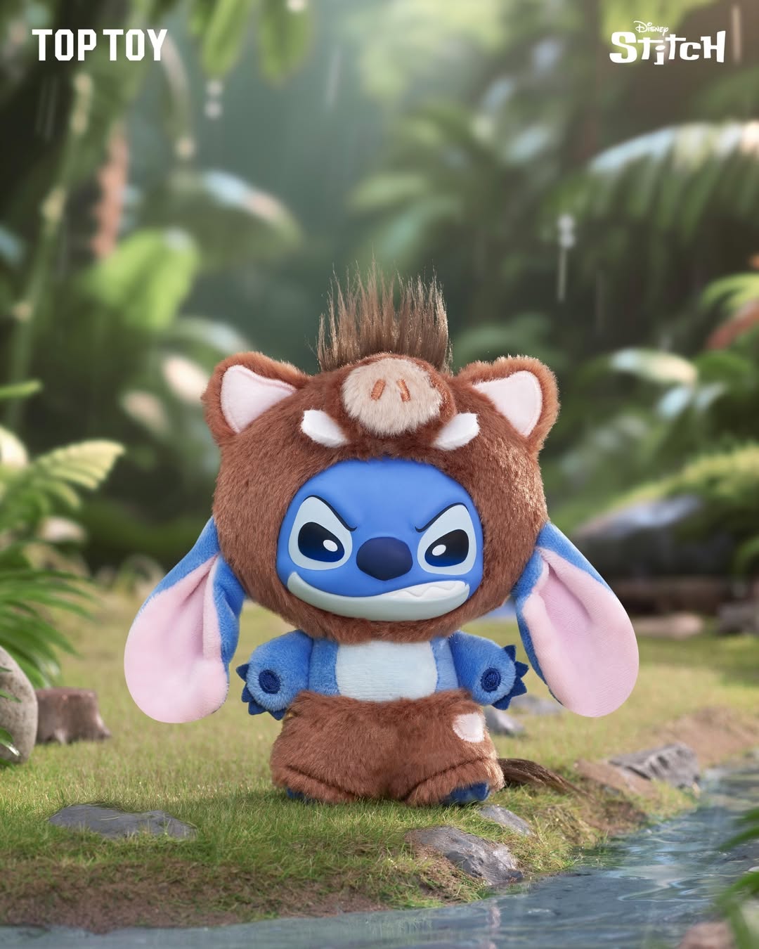 Disney Stitch Wild Animal Vinyl Plush Blind Box Series