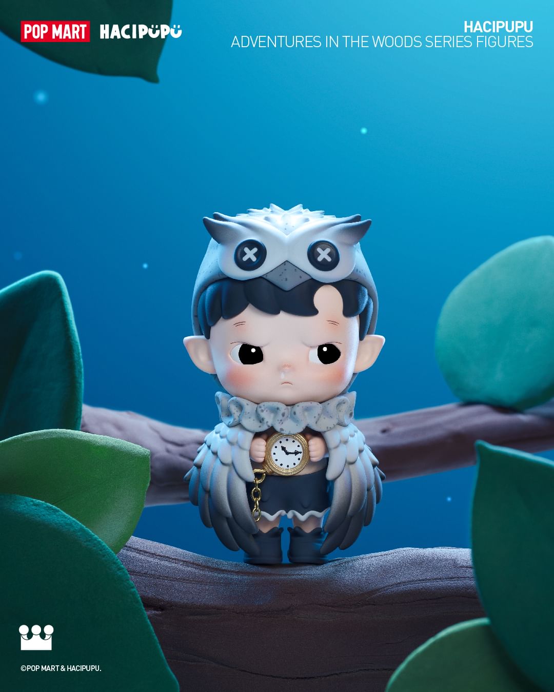 HACIPUPU Adventures in the Woods Series Figures