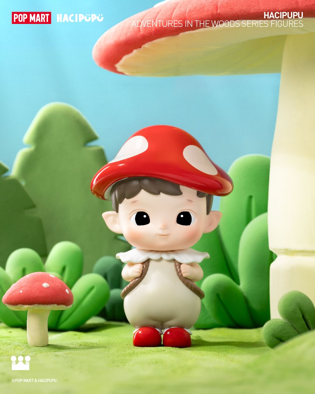 HACIPUPU Adventures in the Woods Series Figures
