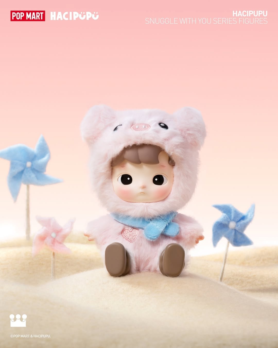 HACIPUPU Snuggle With You Series Figures