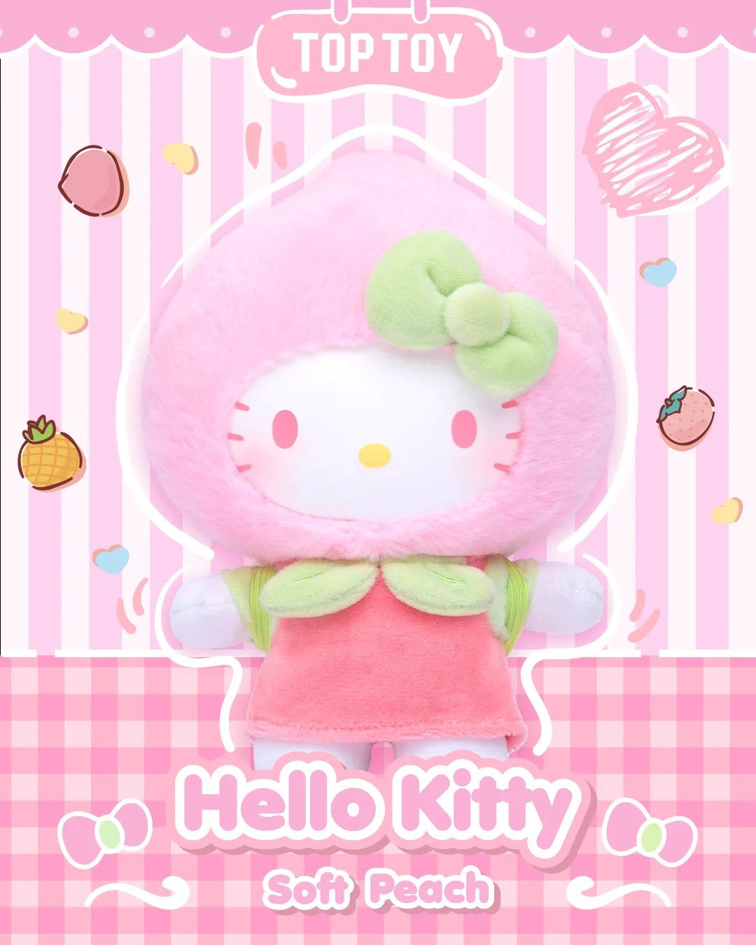 Sanrio Hello Kitty Fruity Paradise Plush Pendant Blind Box Series