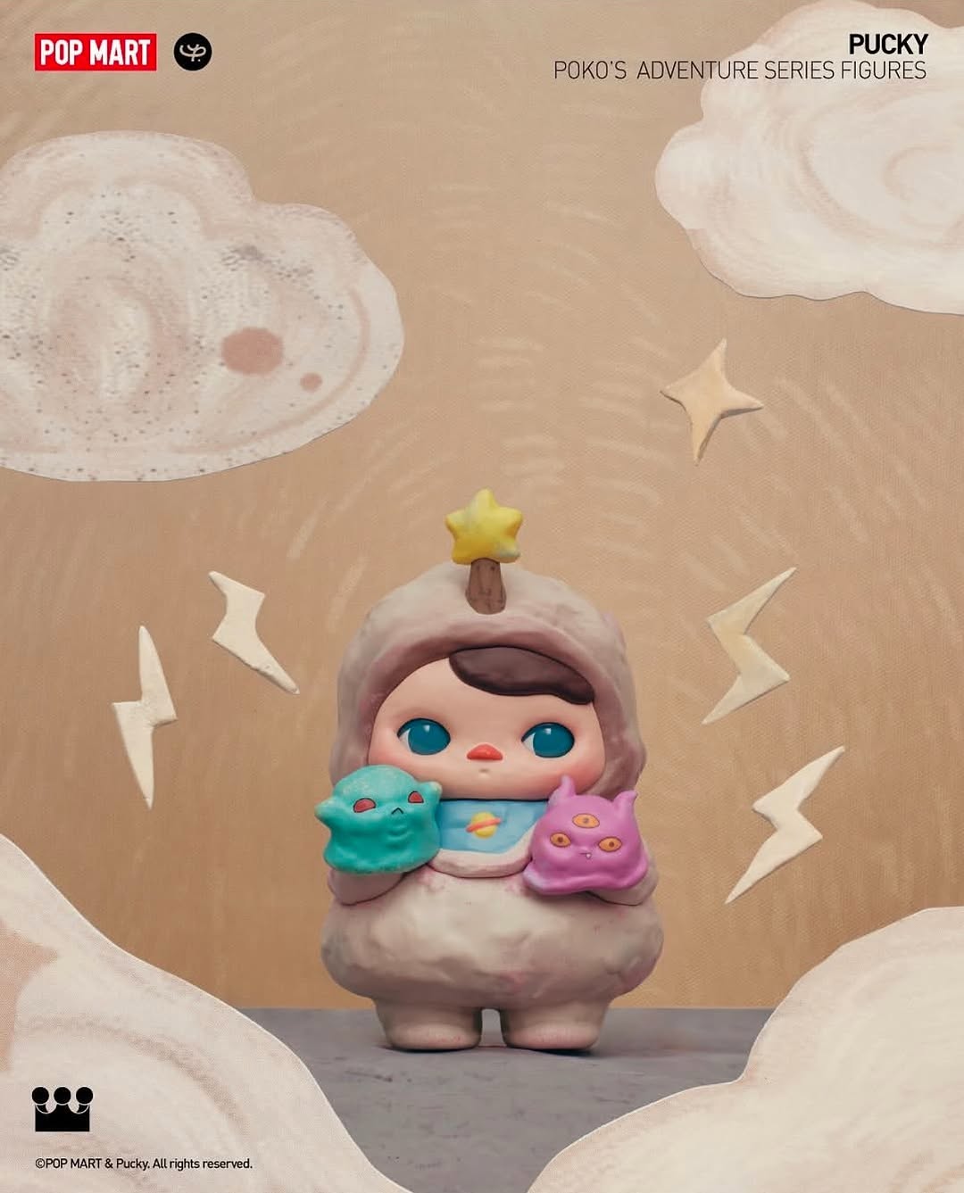 PUCKY Poko’s Adventure Series Figures