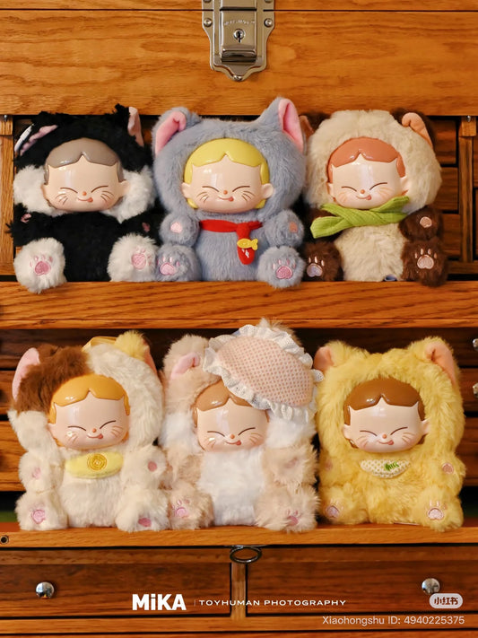 MIKA Cat Cafe In Operation Vinyl Plush Blind Box Series