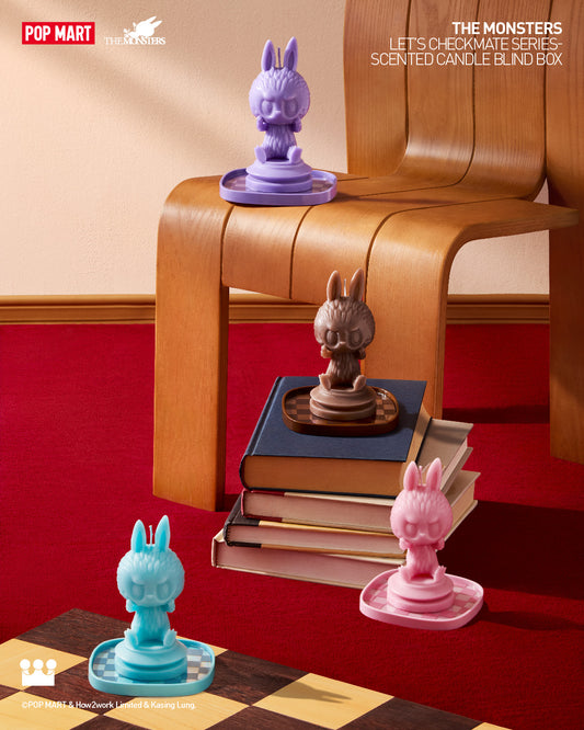 THE MONSTERS Let's Checkmate Series-Scented Candle Blind Box