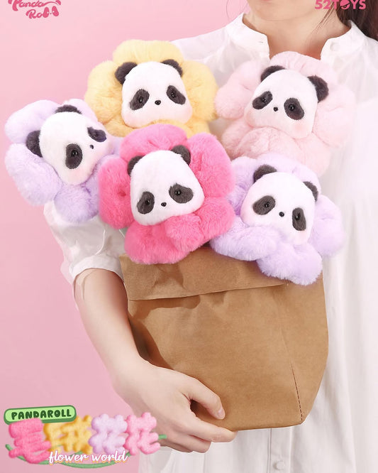 PANDA ROLL Flower World Series