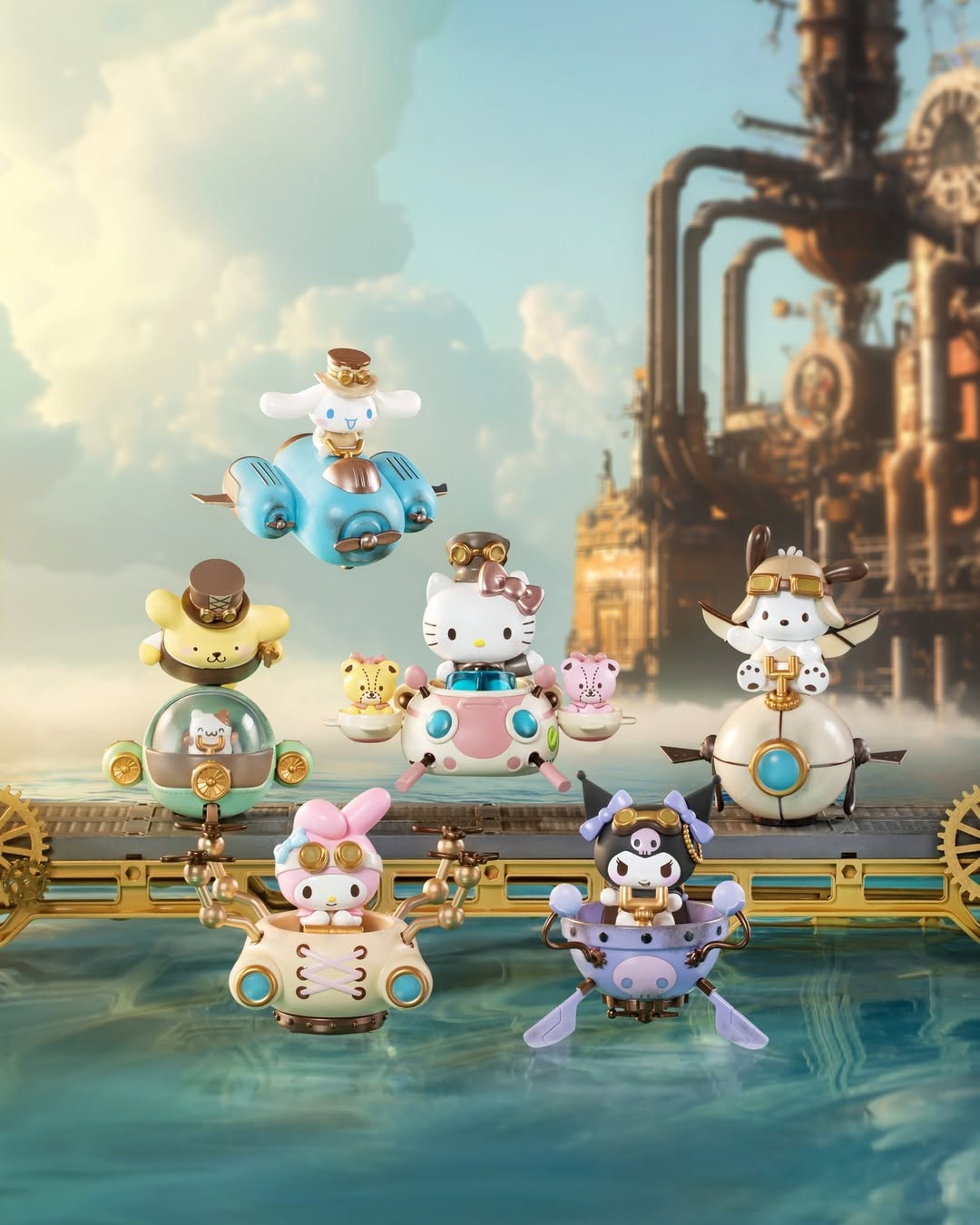 Sanrio Characters Steampunk Blind Box Series
