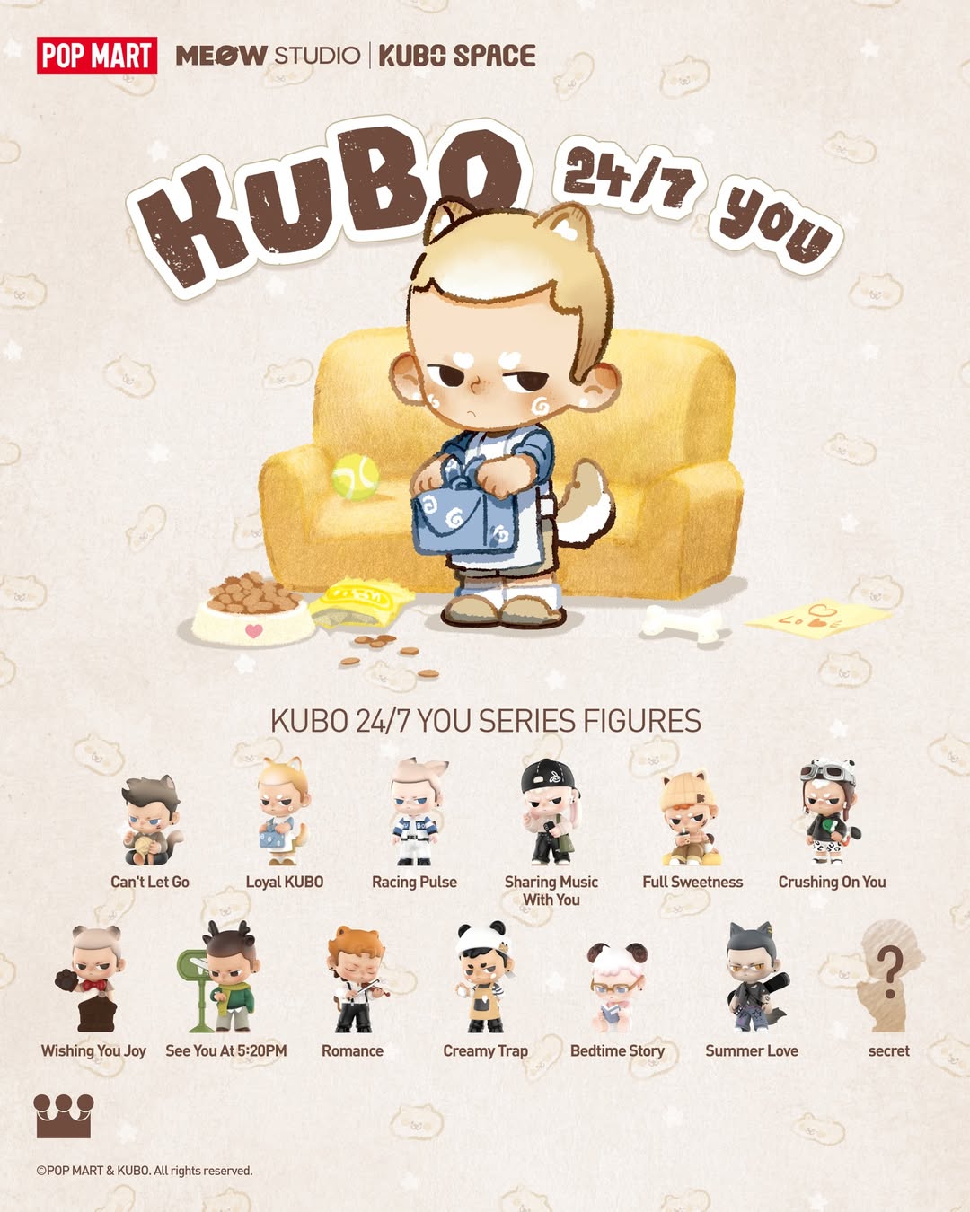 KUBO 24/7 YOU Series Figures