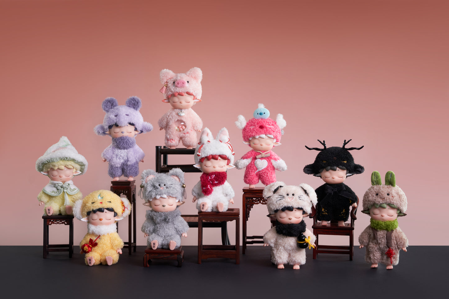 MIMI LEISURELY ELF VINYL PLUSH Blind Box Series